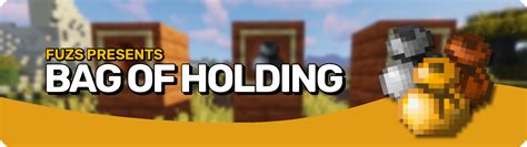 minecrasft bag opf holding dupe|bag of holding mod.